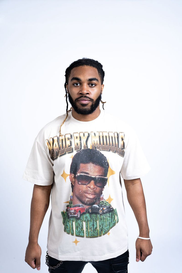 Made By Middle Deion Sanders Must Be The Money Tee