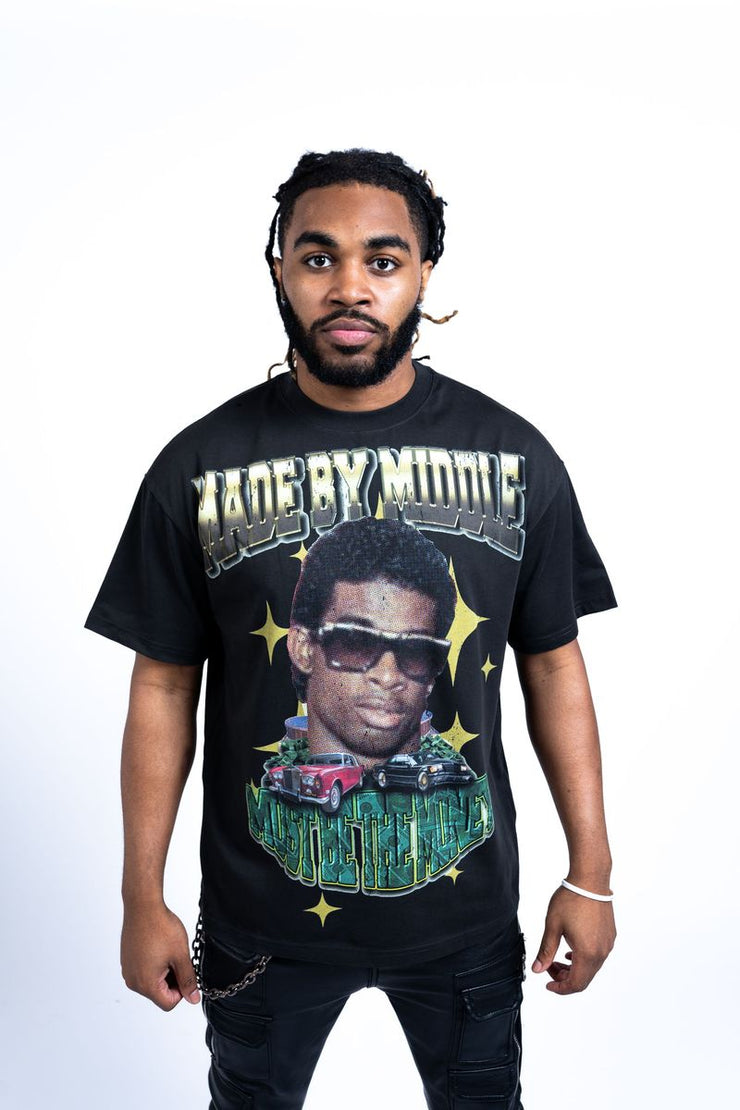 Made By Middle Deion Sanders Must Be The Money Tee