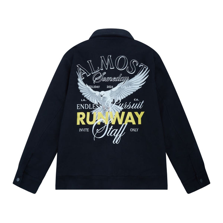 Almost Someday Runway Trucker Jacket