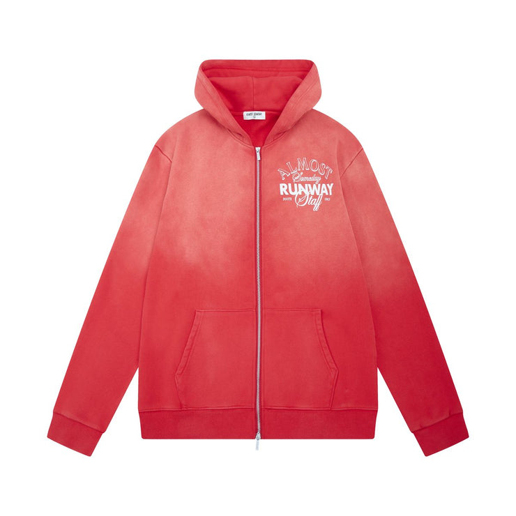 Almost Someday Runway Zip Up Hoodie