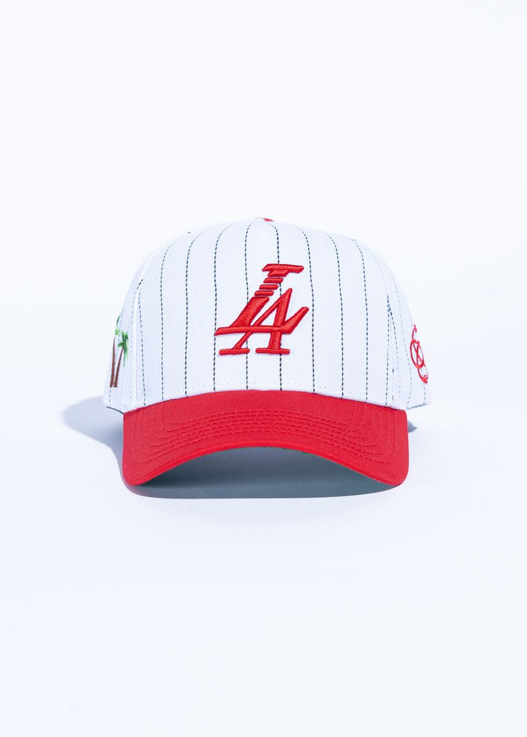 Reference Paradise LA Pinstripe Snapback Hat