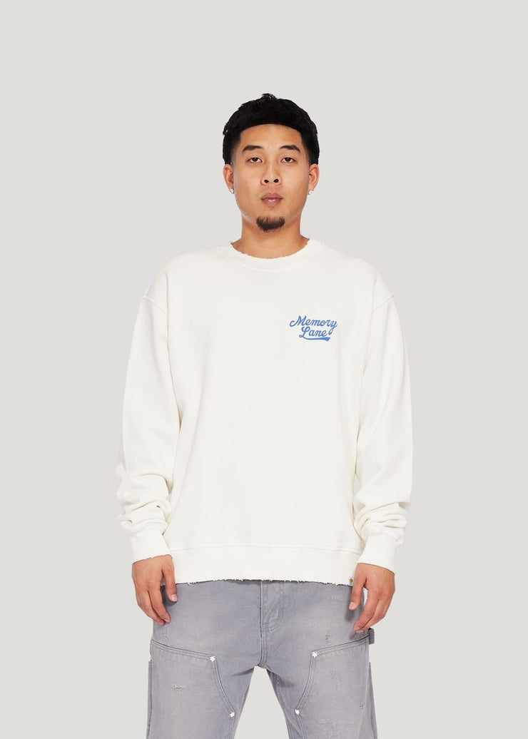 Memory Lane Service Script Crewneck