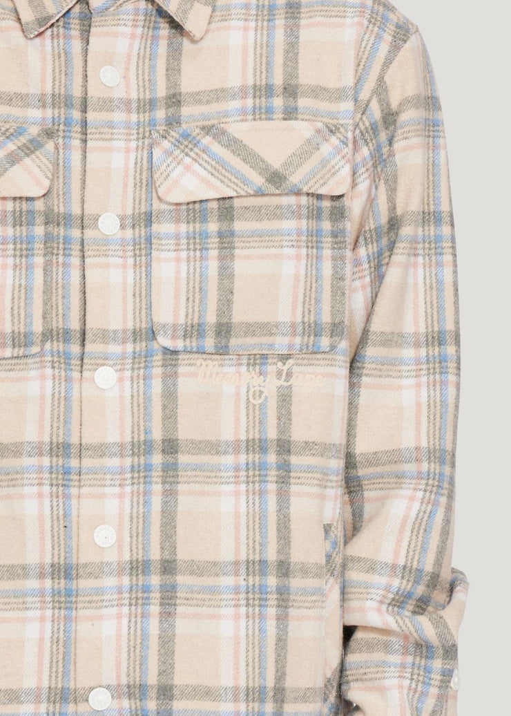 Memory Lane Flannel Shirt Jacket