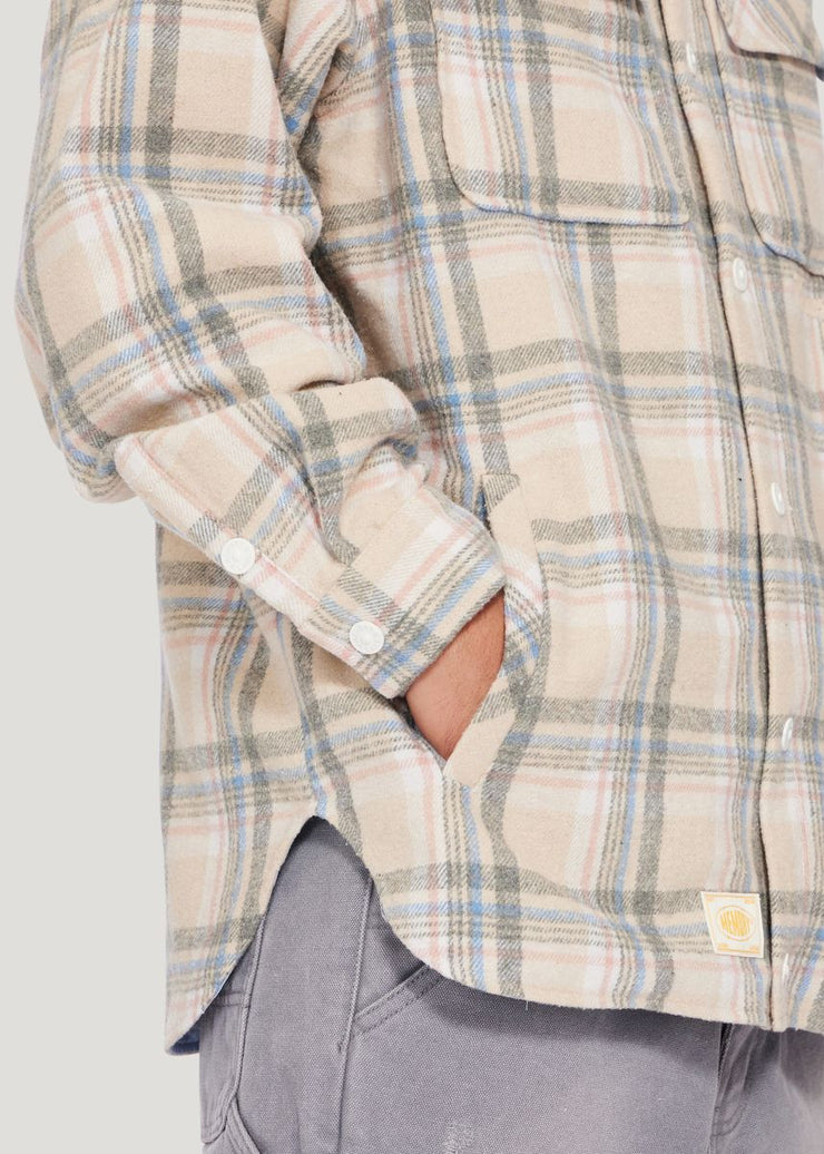 Memory Lane Flannel Shirt Jacket