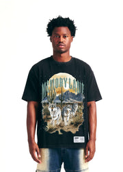 Memory Lane Running Wolves Tee