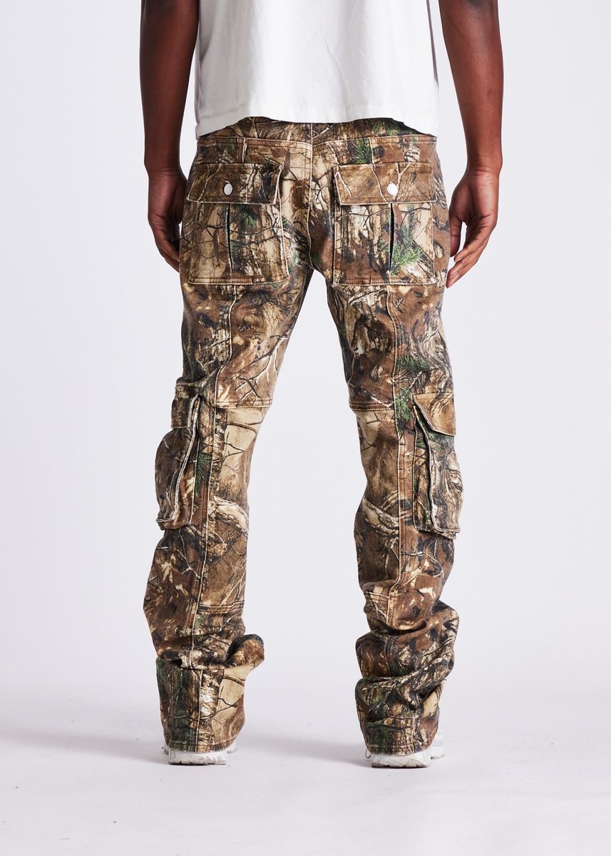 Crysp Denim Woodland Cargo Pant