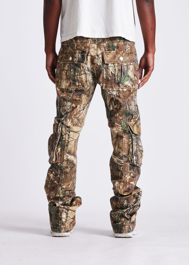 Crysp Denim Woodland Cargo Pant