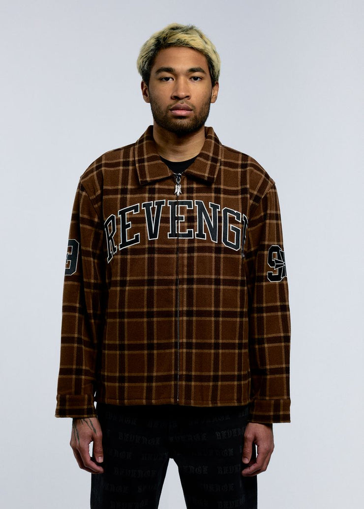 Revenge Apparel Valkyrie Embroidered Flannel
