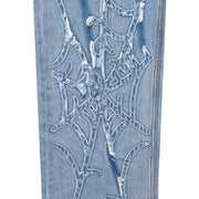 Revenge Apparel Spider Web Denim Pant
