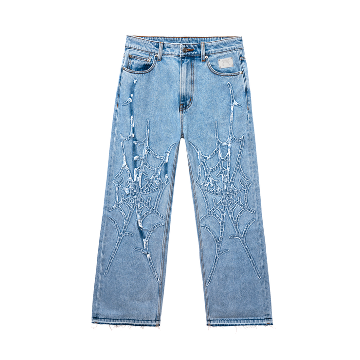 Revenge Apparel Spider Web Denim Pant