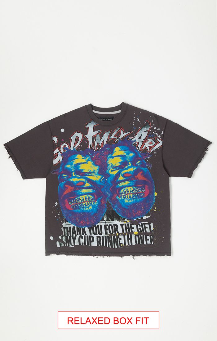 GFA Manasseh Twin Grillz SS Knit (Crop Fit)