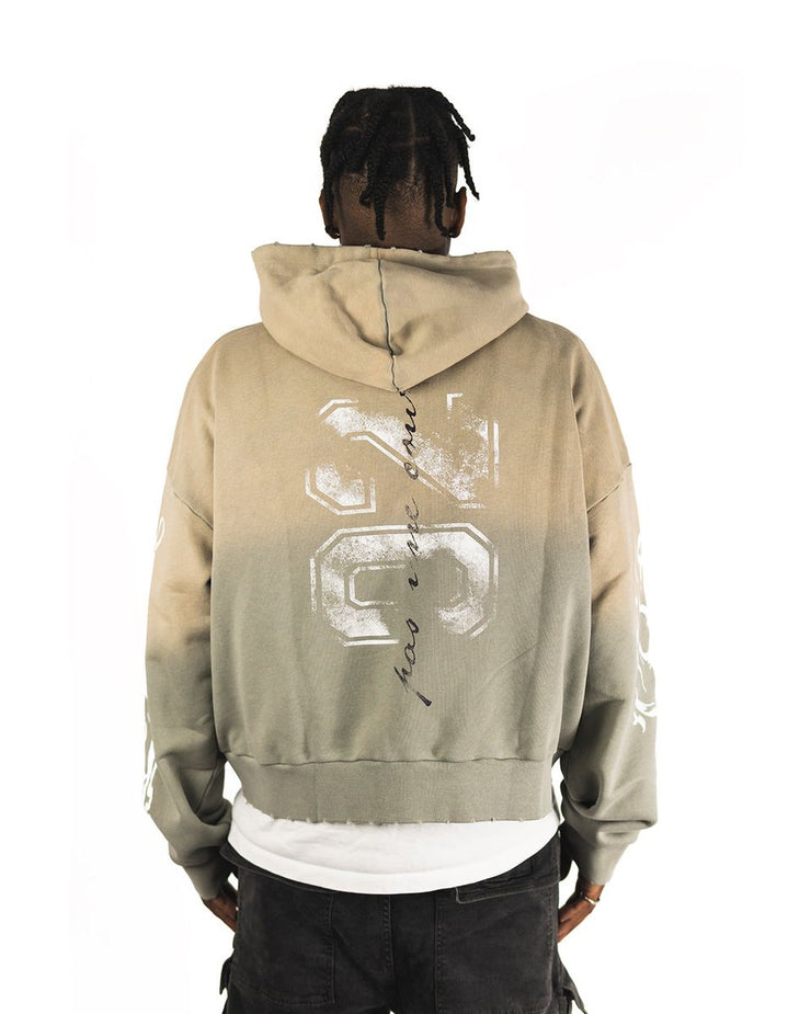 Visionary Club Sandstorm Grey Boxy Oversized Zip Up Jacket