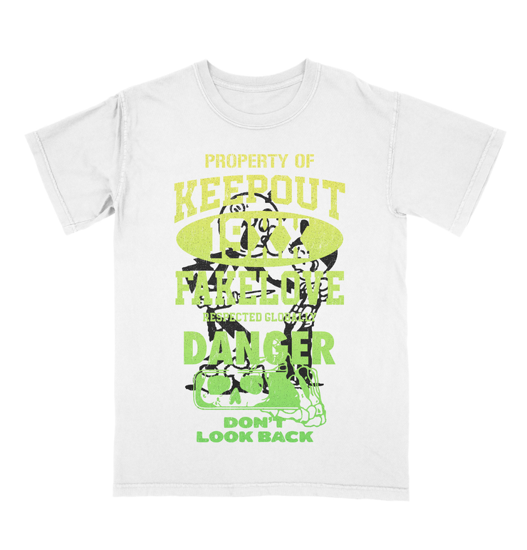 Keep Out Fake Love Property Oversized Box S/S Tee