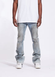 Crysp Denim Arch Flare Jean