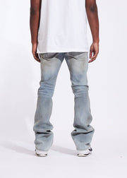 Crysp Denim Arch Flare Jean