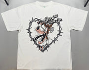 Keep Out Fake Love Lover Boy Oversized Box S/S Tee