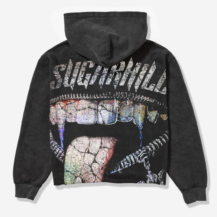 Sugarhill Vampiric Raw Hem Hoodie