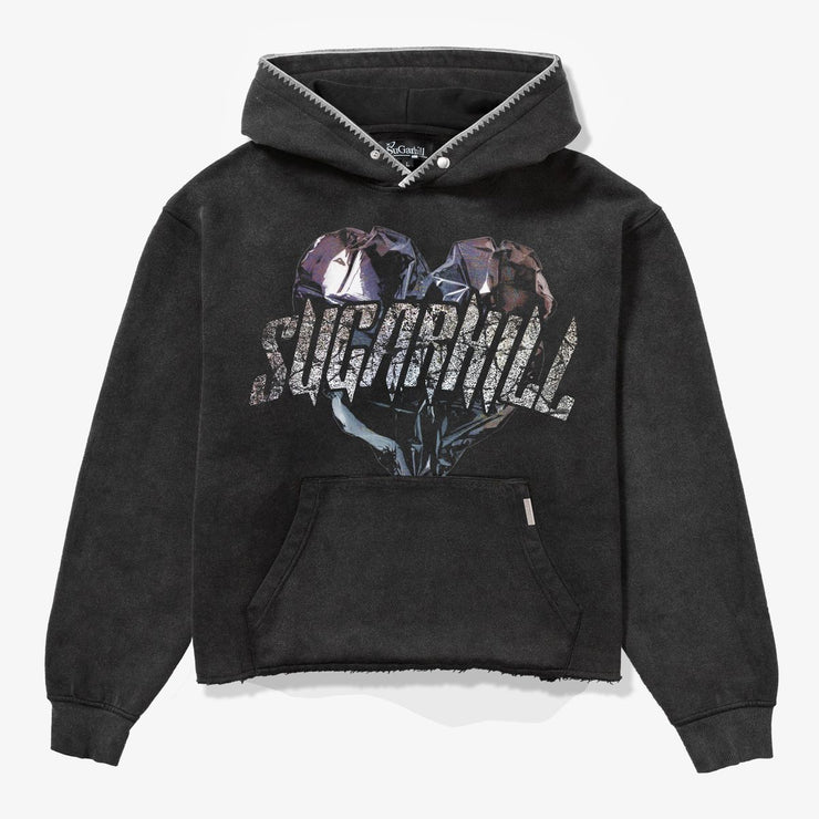 Sugarhill Vampiric Raw Hem Hoodie