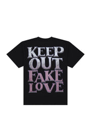 Keep Out Fake Love No Truths Oversized Box S/S Tee