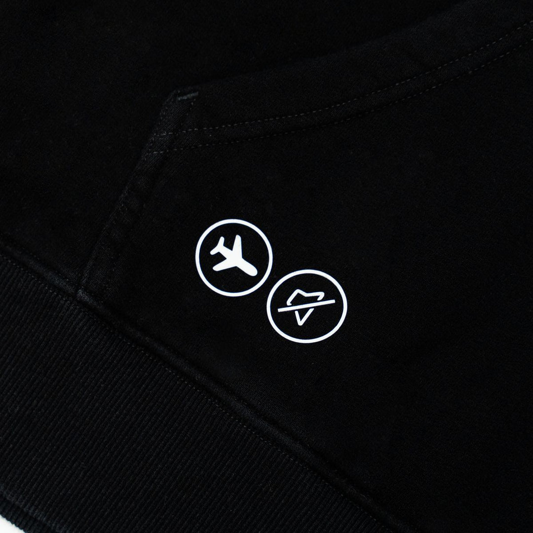 By Appointment Only Obsidian Vintage Wash Hoodie