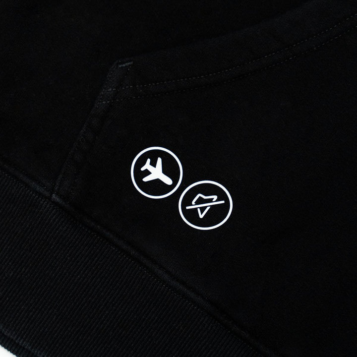 By Appointment Only Obsidian Vintage Wash Hoodie