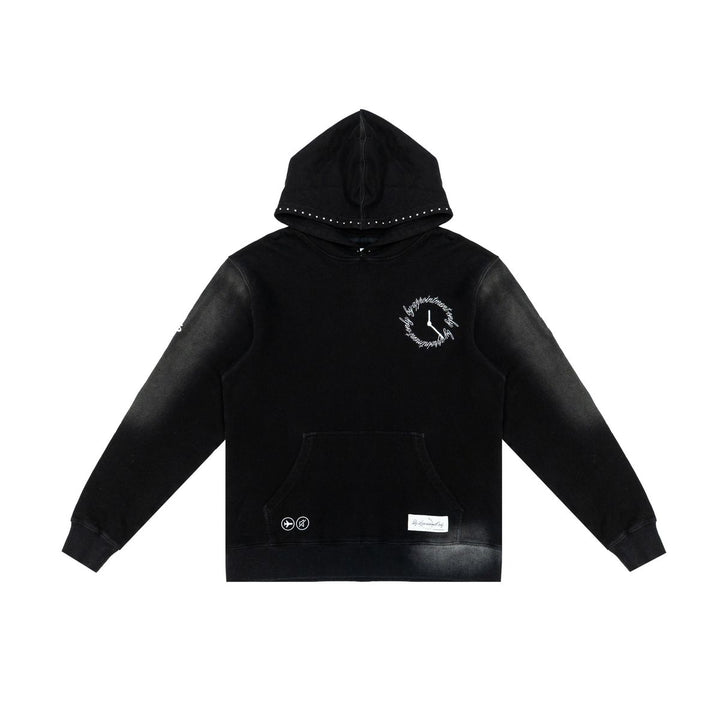 By Appointment Only Obsidian Vintage Wash Hoodie