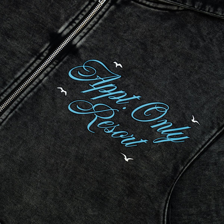 By Appointment Only Appt Resort Zip Hoodie