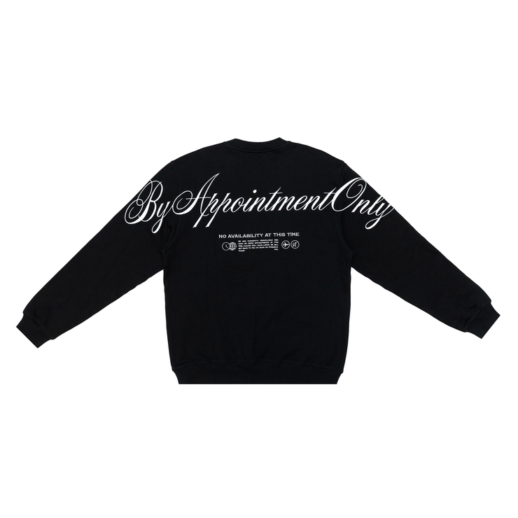 By Appointment Only Do Not Disturb Crewneck