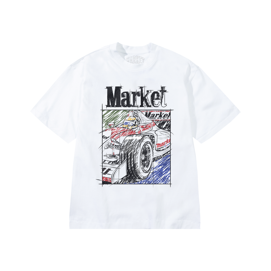 Market Scribbled Formula UV T-Shirt