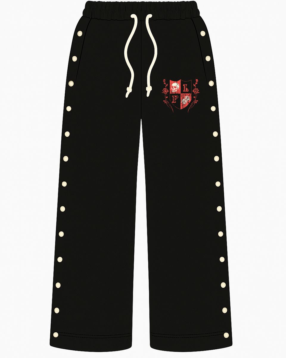 Paradise Lost Crest Snap Trouser