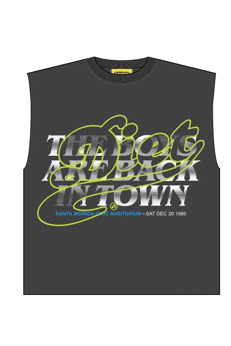 Diet Starts Monday Boys Are Back Cut Off Tee