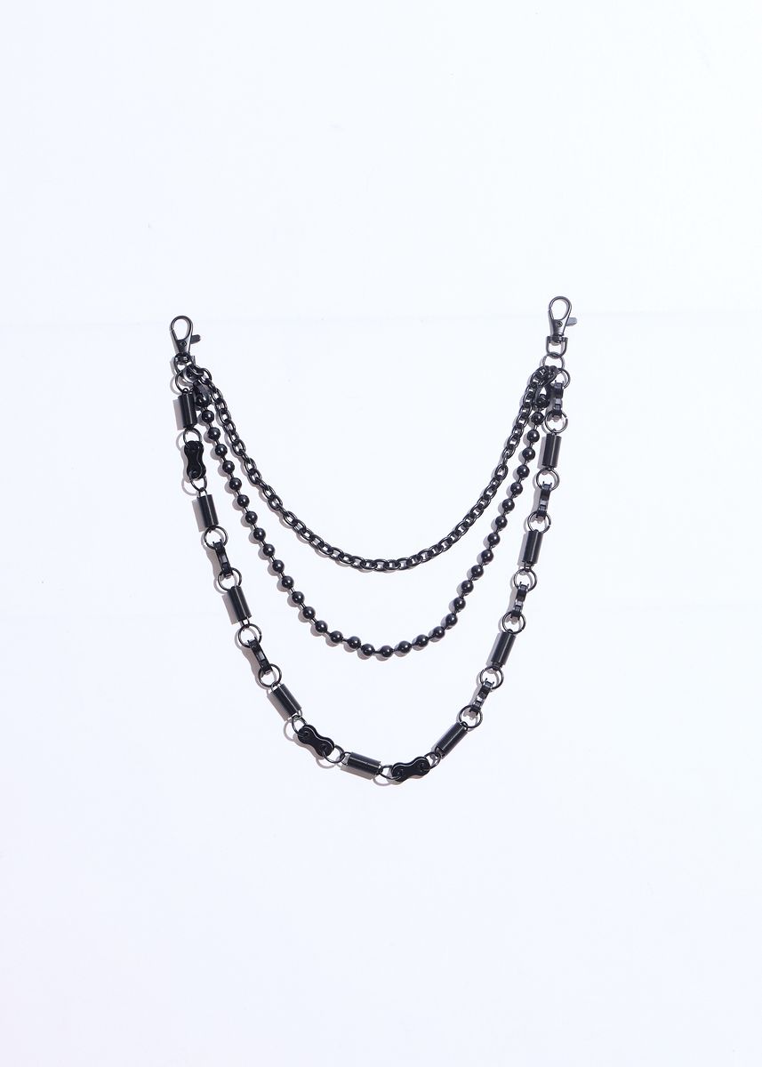 Embellish Obsidian Chain