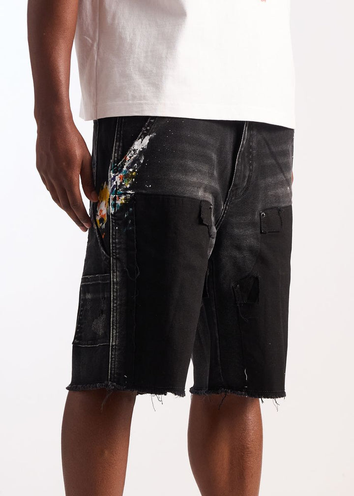 Embellish Hart Jorts