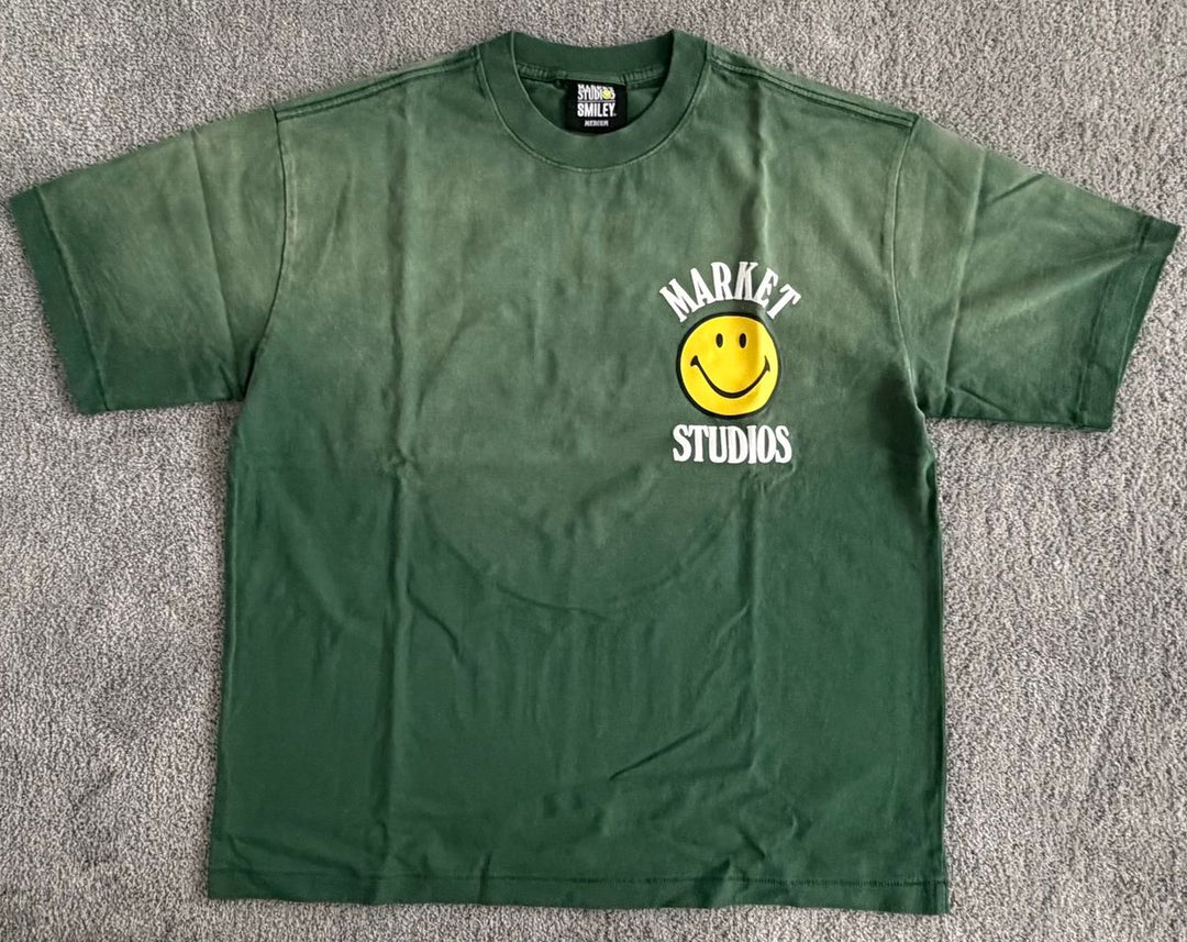 Market Smiley Lockup Tee