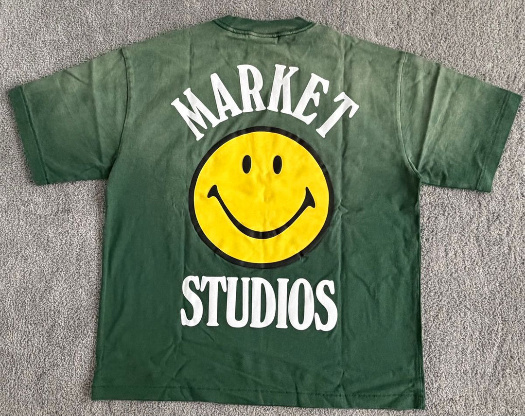 Market Smiley Lockup Tee