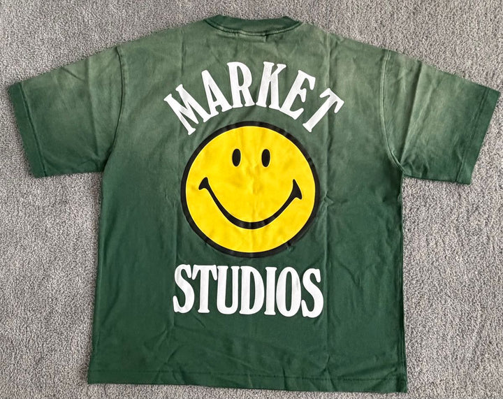 Market Smiley Lockup Tee