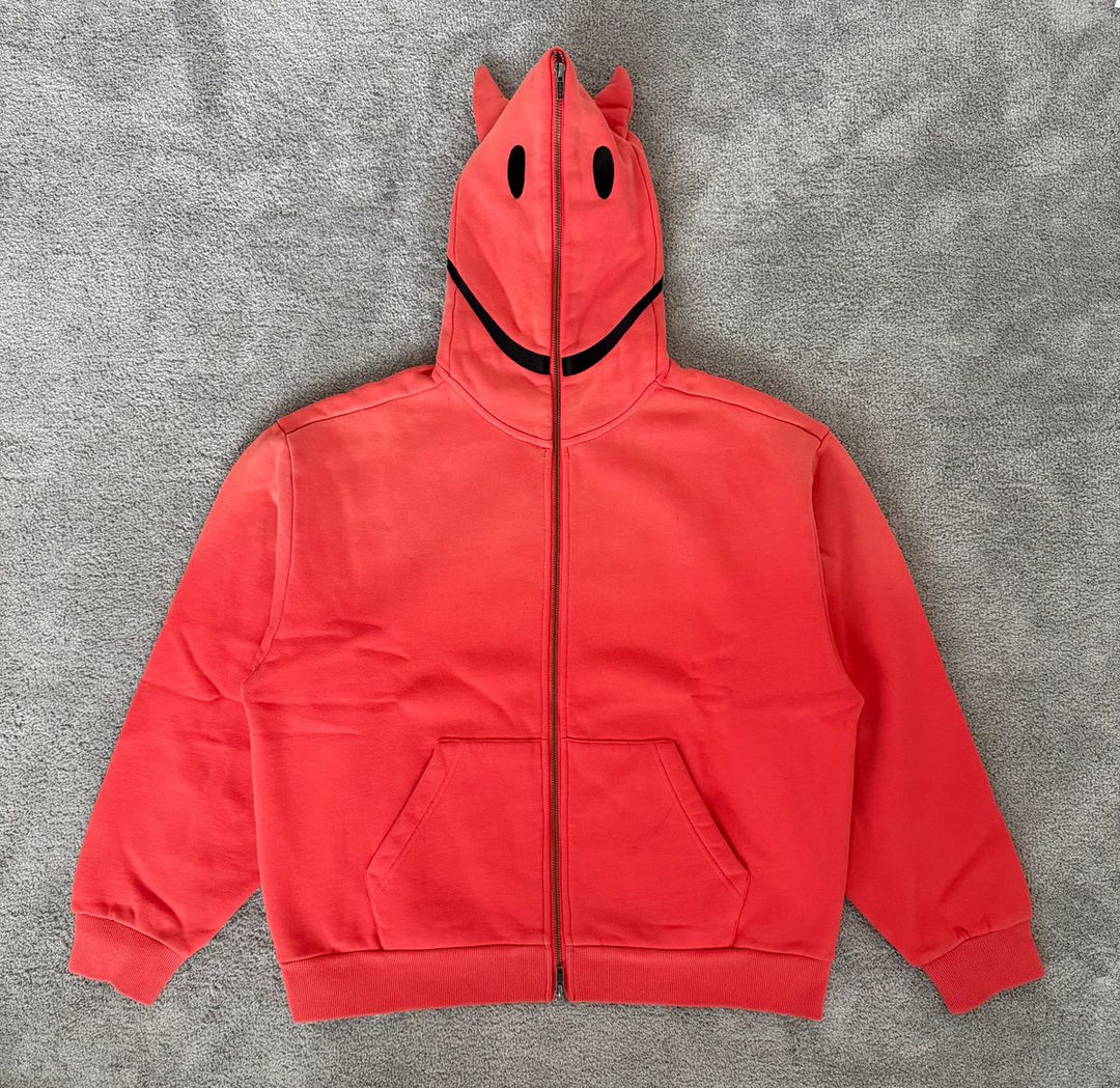 Market Smiley Devil Full Zip Hoodie