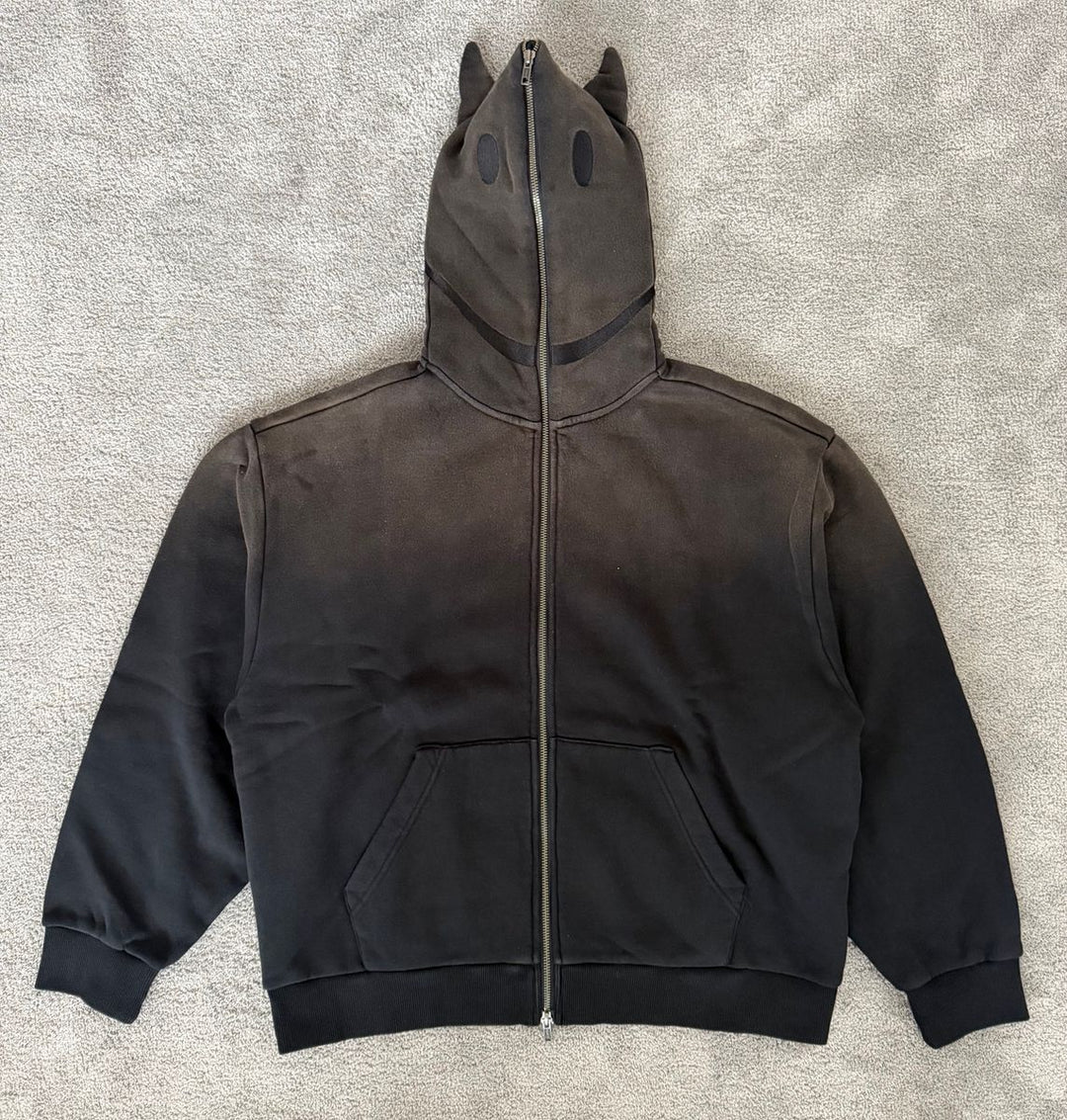 Market Smiley Devil Full Zip Hoodie