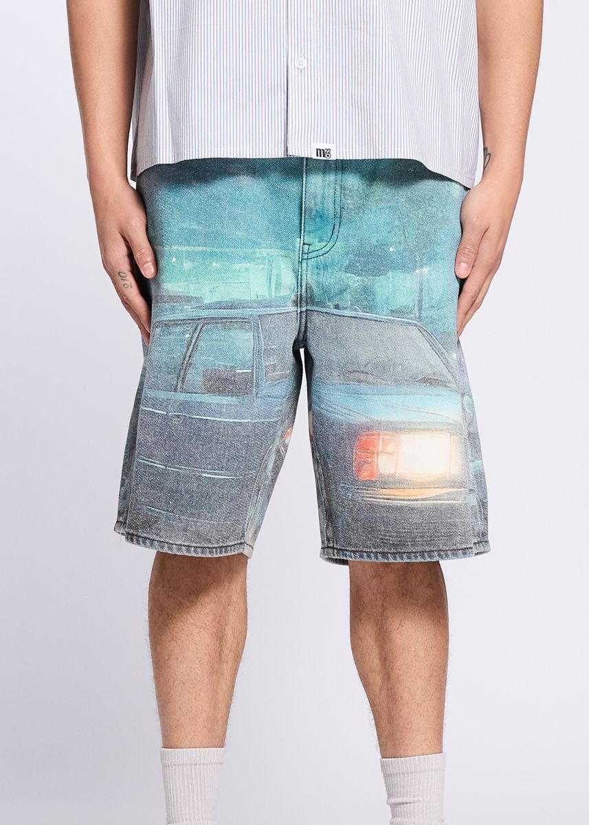 Memory Lane After Hours Printed Shorts