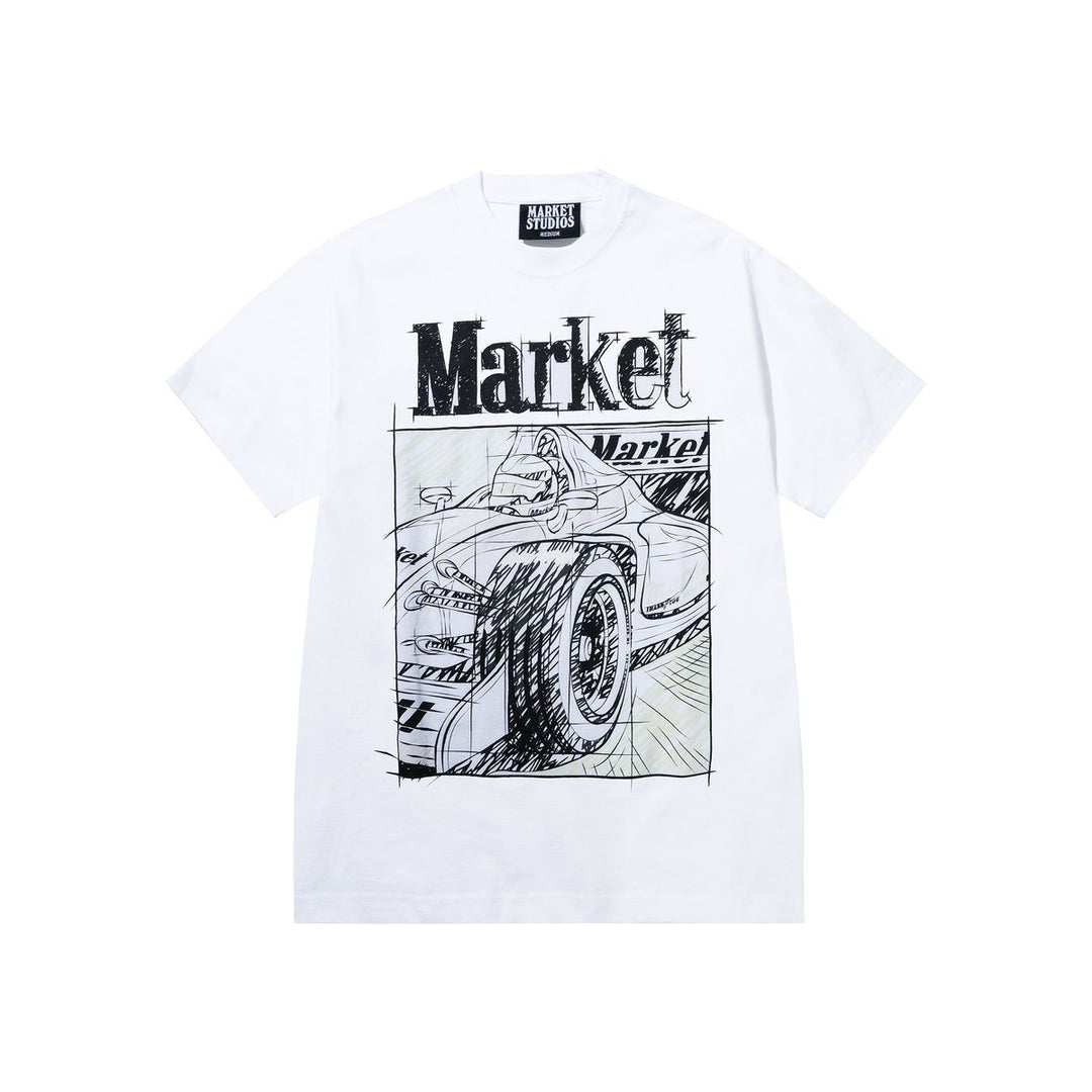 Market Scribbled Formula UV T-Shirt