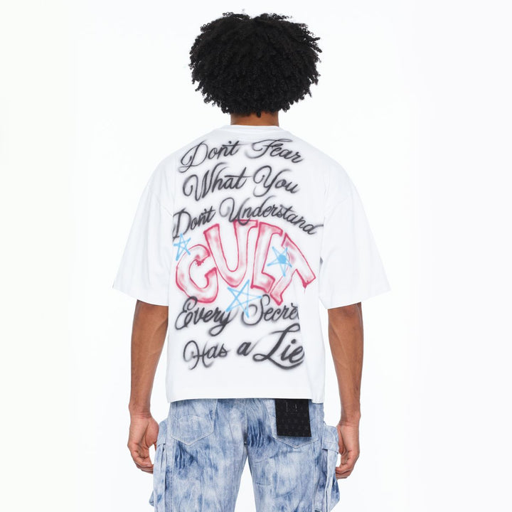 Cult of Individuality Airbrush Boxy Oversized Tee