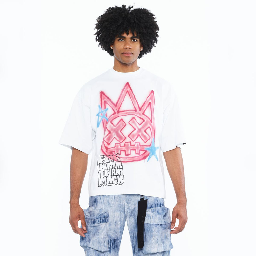 Cult of Individuality Airbrush Boxy Oversized Tee