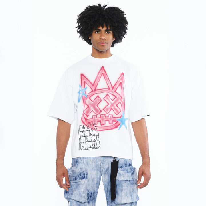 Cult of Individuality Airbrush Boxy Oversized Tee