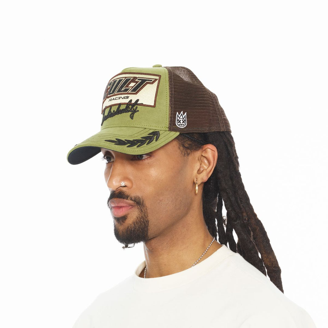 Cult of Individuality Racing Mesh Back Trucker Hat