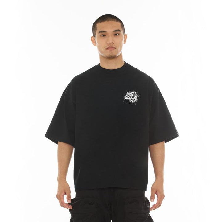 Cult of Individuality Splatter Logo Boxy Fit Tee