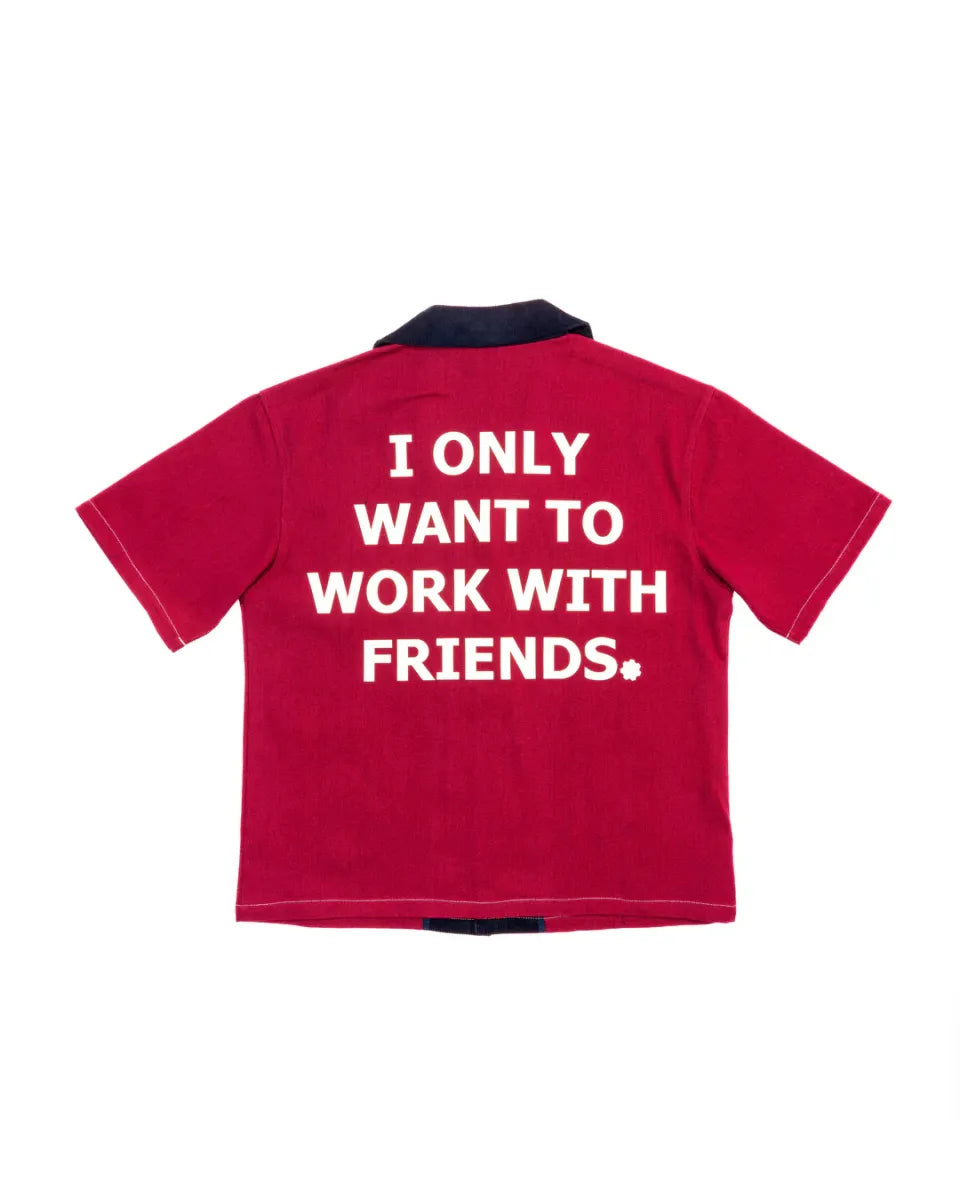 Engineered By Dre Mixed Berry Work Shirt