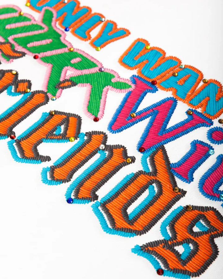 Engineered By Dre Fake Embroidery Tee