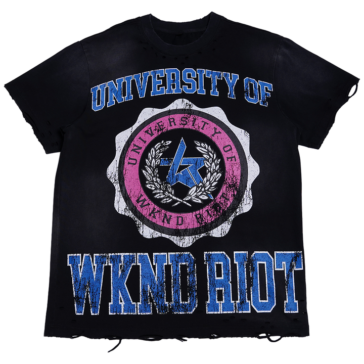 Wknd Riot University Tee
