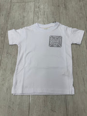 Little Kids' Fwrd Denim Saint Rhinestone Tee
