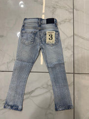 Little Kids' Fwrd Denim Stacked Iced Denim Pant